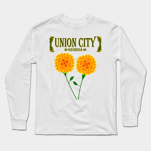 Union City Georgia Long Sleeve T-Shirt by MoMido